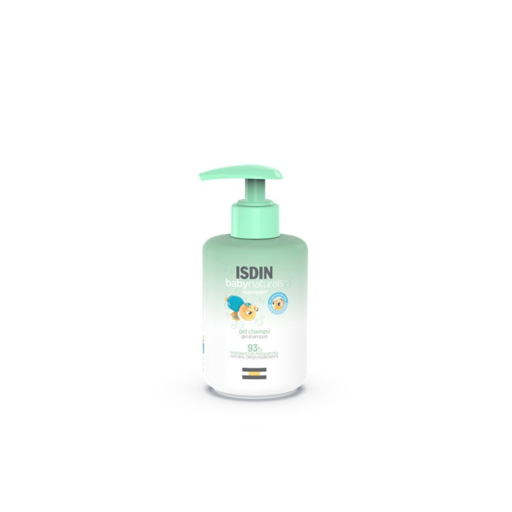 Gel-Sampon 2 in 1 pentru copii ISDIN BABY NATURALS 200 ml