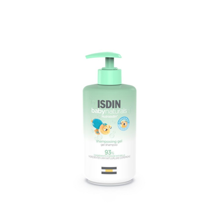 Gel-Sampon 2 in 1 pentru copii ISDIN BABY NATURALS 400 ml
