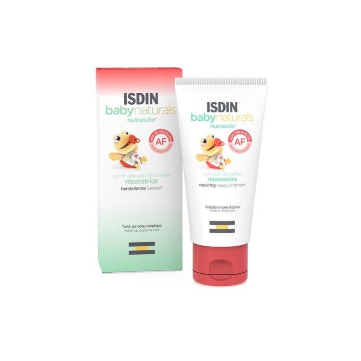 Crema protectoare si reparatoare pentru zona scutecului ISDIN BABY NATURALS 50 ml