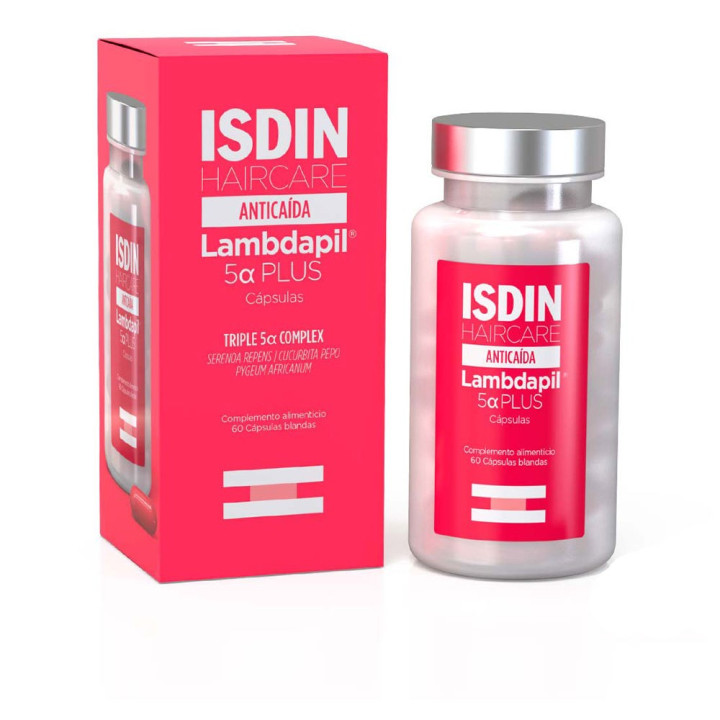 Supliment alimentar pentru reducerea caderii parului ISDIN LAMBDAPIL 60 capsule