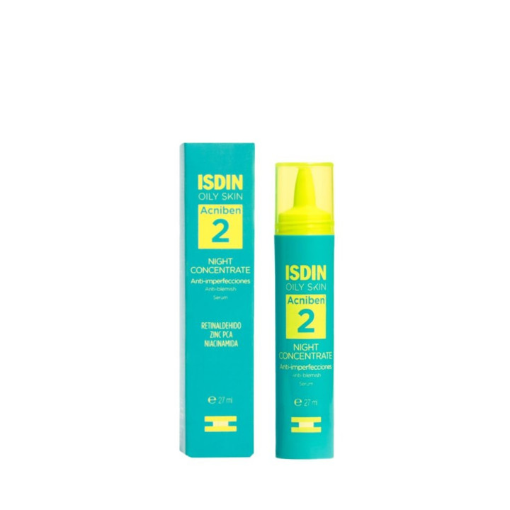 Ser concentrat de noapte pentru ten ISDIN ACNIBEN 27 ml