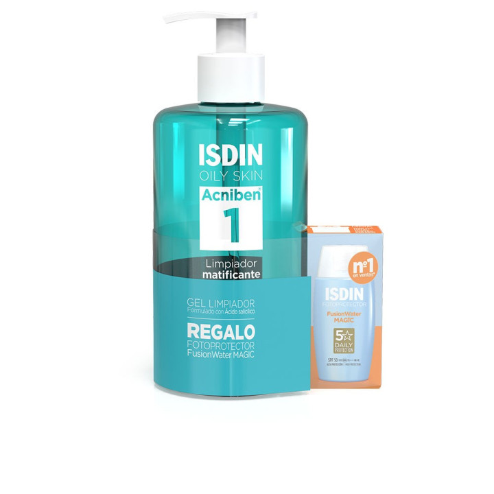 Set pentru ingrijirea tenului mixt si gras ISDIN LIMPIADOR MATIFICANTE ACNIBEN