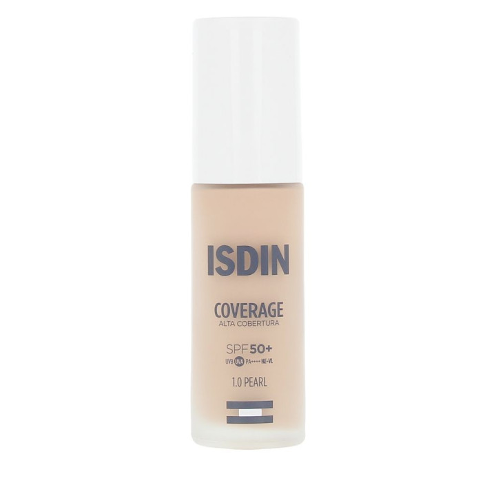 Fond de ten cu acoperire medie spre mare ISDIN COVERAGE SPF50+ 1.0 pearl 30 g