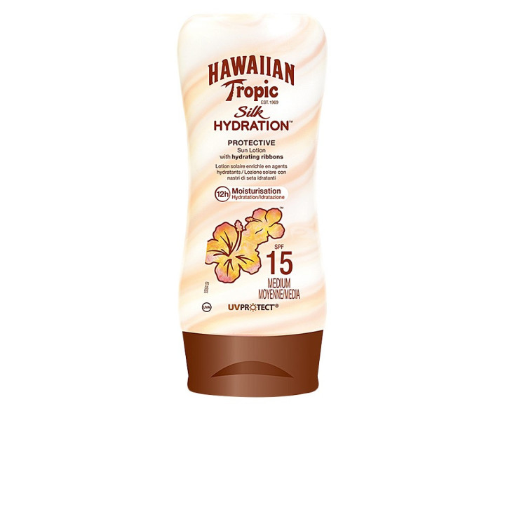 Lotiune solara de corp HAWAIIAN Tropic SILK HYDRATION SPF15 180 ml
