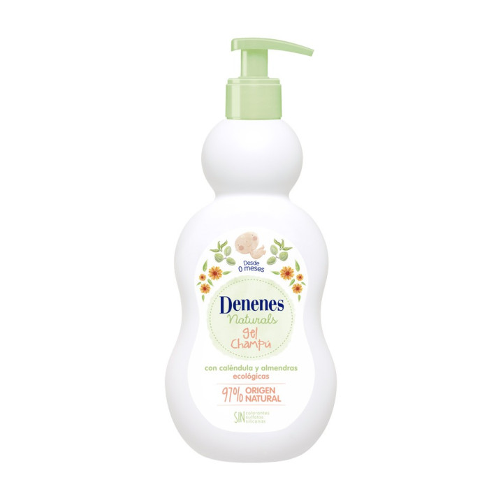 Gel de curatare pentru par si corp Denenes NATURALS 400 ml