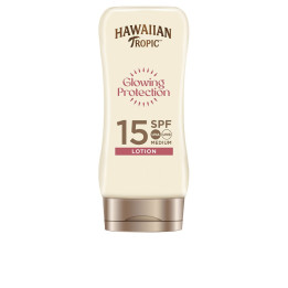Lotiune de corp cu protectie solara ridicata HAWAIIAN Tropic GLOWING PROTECTION SPF15 180 ml