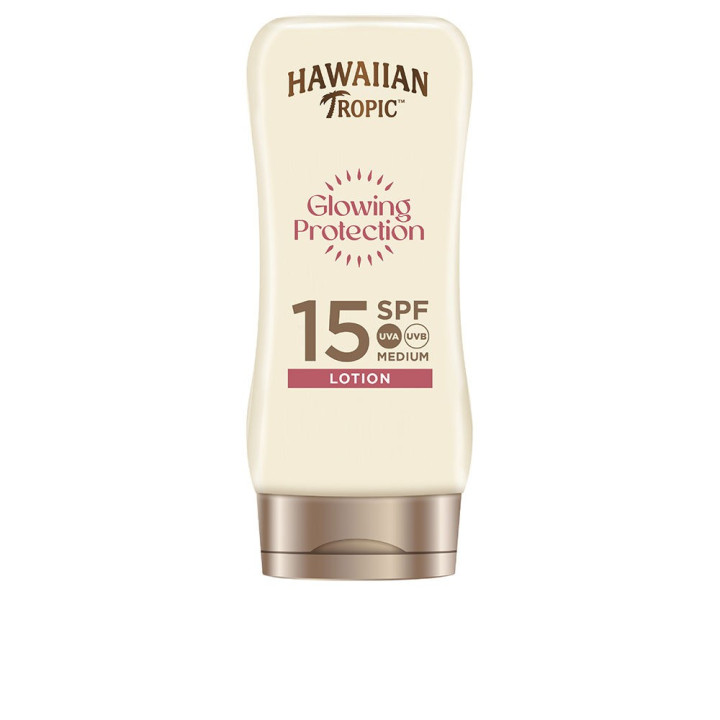 Lotiune de corp cu protectie solara ridicata HAWAIIAN Tropic GLOWING PROTECTION SPF15 180 ml