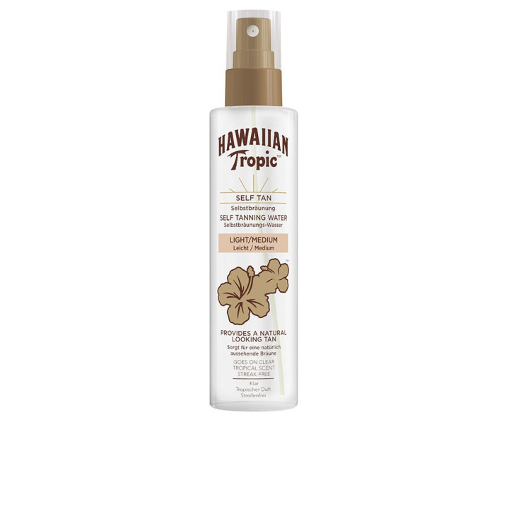 Mist autobronzant pentru ten si corp HAWAIIAN Tropic AGUA AUTOBRONCEADORA light-medium 190 ml