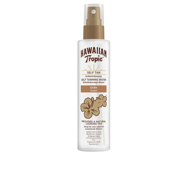 Mist autobronzant pentru ten si corp HAWAIIAN Tropic AGUA AUTOBRONCEADORA dark 190 ml
