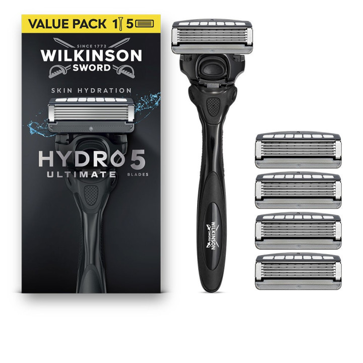 Set Aparat de ras cu 5 lame WILKINSON HYDRO 5 ULTIMATE 1 buc