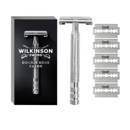 Aparat de ras clasic cu lama dubla WILKINSON DOUBLE EDGE RAZOR 1 buc