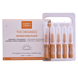 Fiole hidratante si revitalizante pentru ten MARTIDERM THE ORIGINALS PROTEOS HYDRA PLUS 20 ml