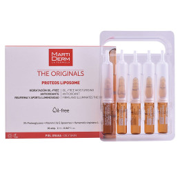 Fiole antioxidante si revitalizante pentru ten MARTIDERM THE ORIGINALS PROTEOS LIPOSOME 60 ml