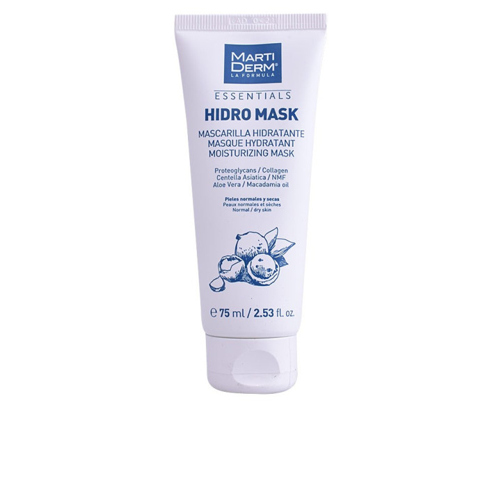 Masca faciala hidratanta cu efect de catifelare Martiderm ESSENTIALS 75 ml