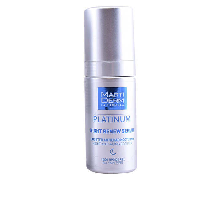 Ser facial anti-imbatranire de noapte Martiderm PLATINUM NIGHT RENEW 30 ml