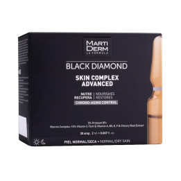 Set Fiole faciale intensive anti-rid Martiderm BLACK DIAMOND 60 ml