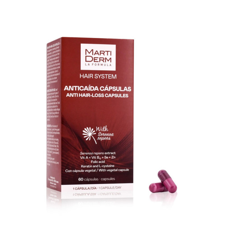 HAIR SYSTEM anti-hair loss capsules 60 units