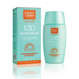 Fluid de protectie solara pentru ten MARTIDERM SUN CARE ACTIVE [D] SPF30 50 ml