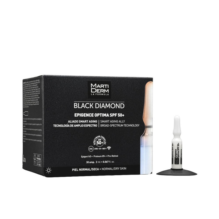 BLACK DIAMOND EPIGENCE OPTIMA ampoules for normal-dry skin SPF50+ 30 x 2 ml