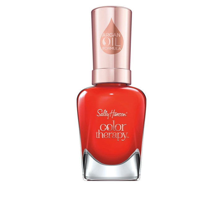 Lac de unghii cu finisaj lucios, Sally Hansen Color Therapy, 340 Red-Iance, 14.7 ml 