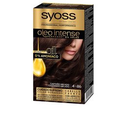 Vopsea de par fara amoniac Syoss OLEO INTENSE 4.86 glazed chestnut