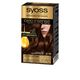 Vopsea de par fara amoniac Syoss OLEO INTENSE 4.18 ciocolata