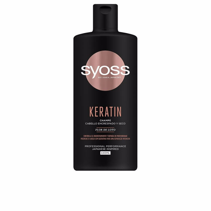 Sampon cu keratina pentru par uscat Syoss KERATIN 440 ml