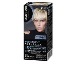 Vopsea permanenta pentru nuante reci Syoss PERMANENT COOL COLOR 10.13 blond arctic