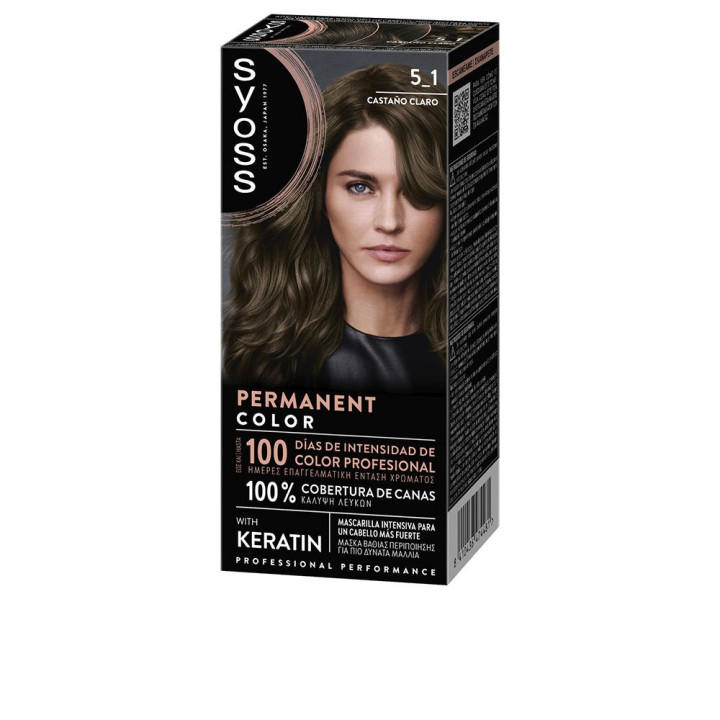 PERMANENT COLOR #5.1-Castaño Claro 1 u