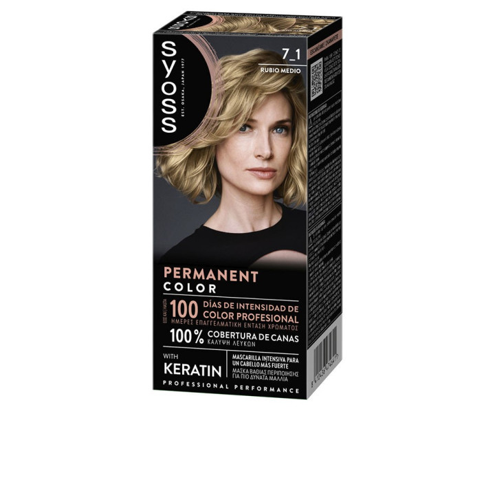 PERMANENT COLOR #7.1-Rubio Medio 1 u