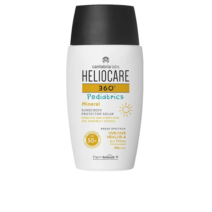 Protectie solara minerala pentru copii HELIOCARE 360° PEDIATRICS SPF50+ 50 ml