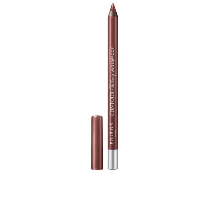 Creion de ochi rezistent la apa cu textura ulta cremoasa Bourjois CONTOUR CLUBBING 074 maro cald cu accente rosii 1.2 g