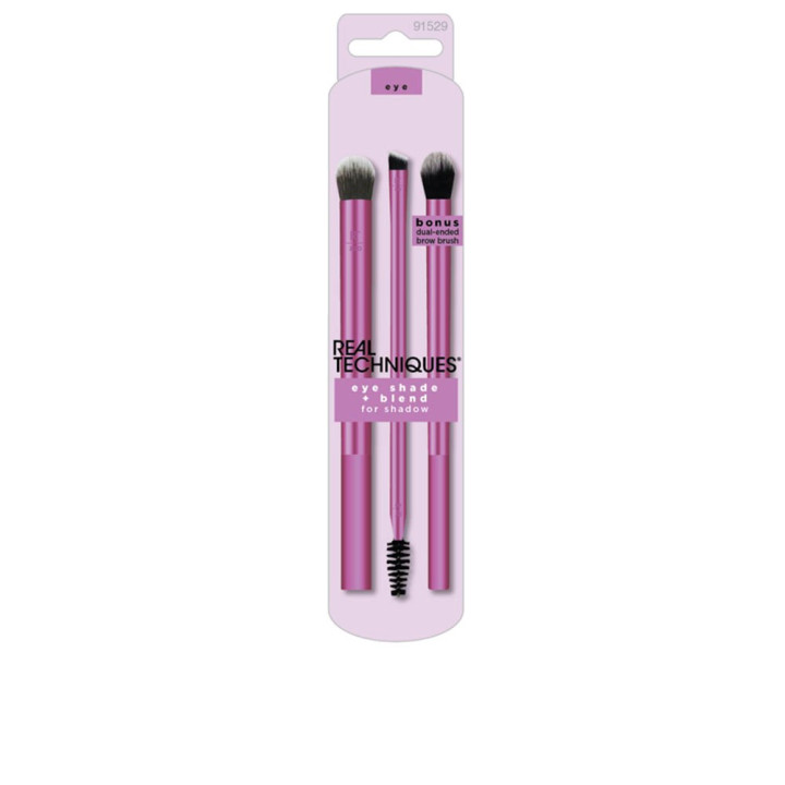 Set pensule Real Techniques EYE SHADE + BLEND 2 buc