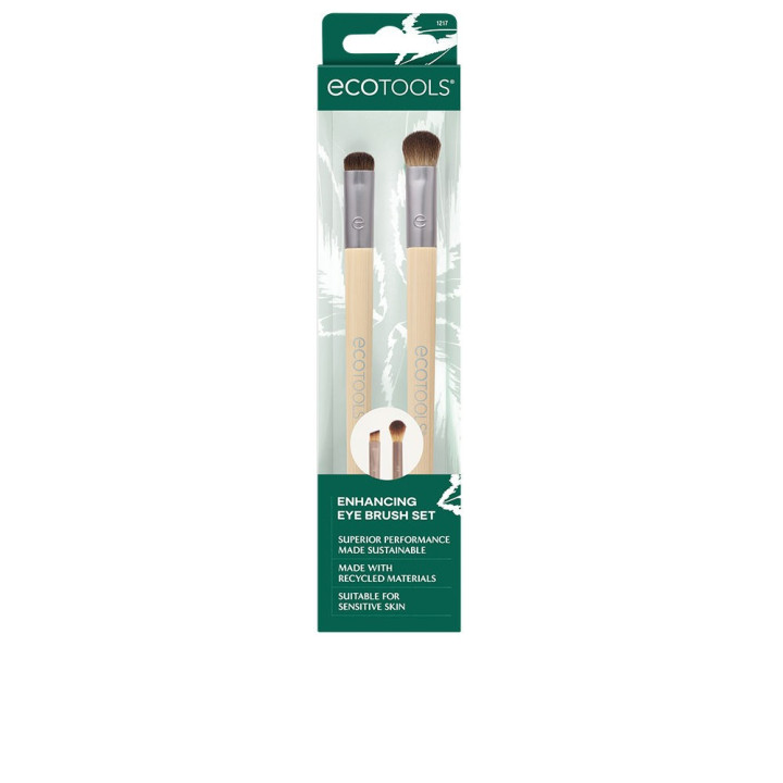 Set Pensule machiaj pentru ochi ecoTOOLS PACK MEJORADOR DE OJOS 2 buc