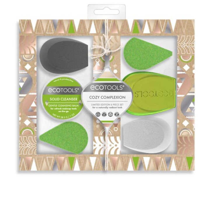 Set Bureti de machiaj pentru ten ecoTOOLS BLENDING ESSENTIALS 6 buc