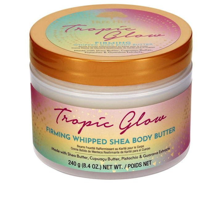 Unt de corp pentru hidratare si catifelare TREE HUT MANTECA TROPIC GLOW 240 g