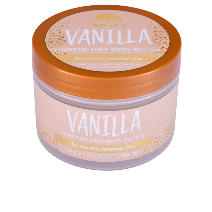 Unt de corp hidratant cu aroma de vanilie TREE HUT MANTECA SOUFLÉ 240 g