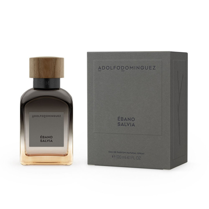 Apa de Parfum cu vaporizator pentru barbati ADOLFO DOMINGUEZ ÉBANO SALVIA 120 ml