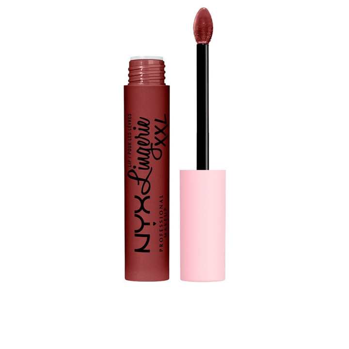 Ruj lichid de buze cu acoperire completa NYX LINGERIE XXL deep mesh 4 ml