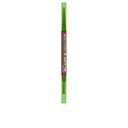 Creion de sprancene 2 in 1 NYX BLADE &amp; SHADE NANO 08 chocolate 1 buc