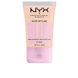 Fond de ten cu finisaj mat NYX BARE WITH ME BLUR 01 pale 30 ml