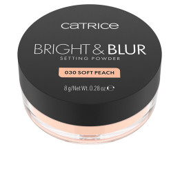 BRIGHT &amp; BLUR loose setting powder #030-Soft Peach 8 gr