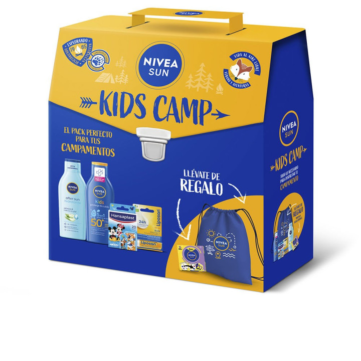 Set complet cu protectie solara pentru copii NIVEA SUN KIDS CAMP