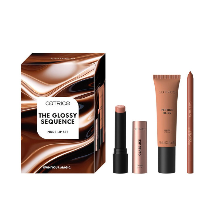 Set pentru buze CATRICE THE GLOSSY SEQUENCE 1 buc