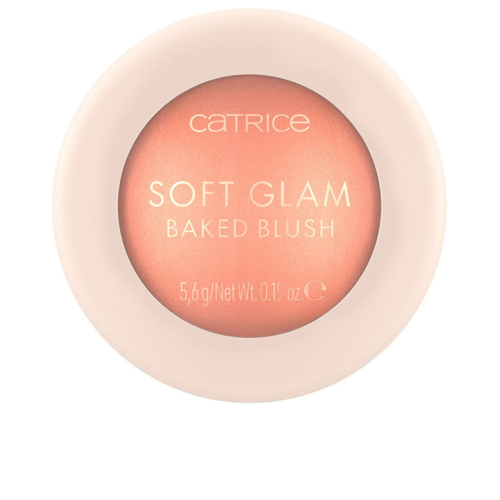 SOFT GLAM baked blush #020-Peachy Breeze 5.6 gr