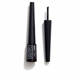 Eyeliner cu varf ultra-precis si uscare rapida Gosh SLANTED 002 matte black 3 ml