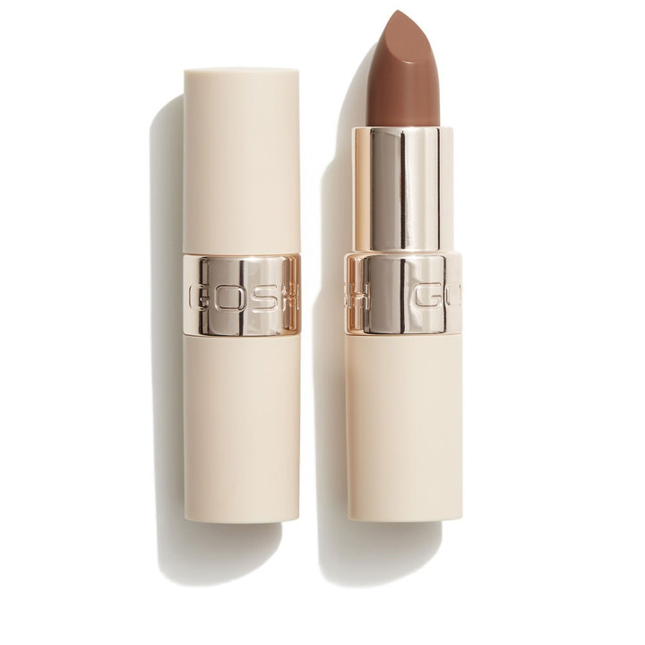 Ruj cu finisaj natural si textura cremoasa GOSH LUXURY NUDE 002 undressed 4 g