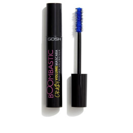 Mascara de ochi cu efect de volum si alungire GOSH BOOMBASTIC 002 crazy blue 13 ml