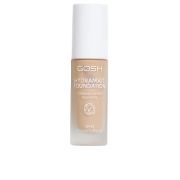 Fond de ten fluid cu finisaj mat GOSH HYDRAMATT SPF15 008 medium-neutral 30 ml