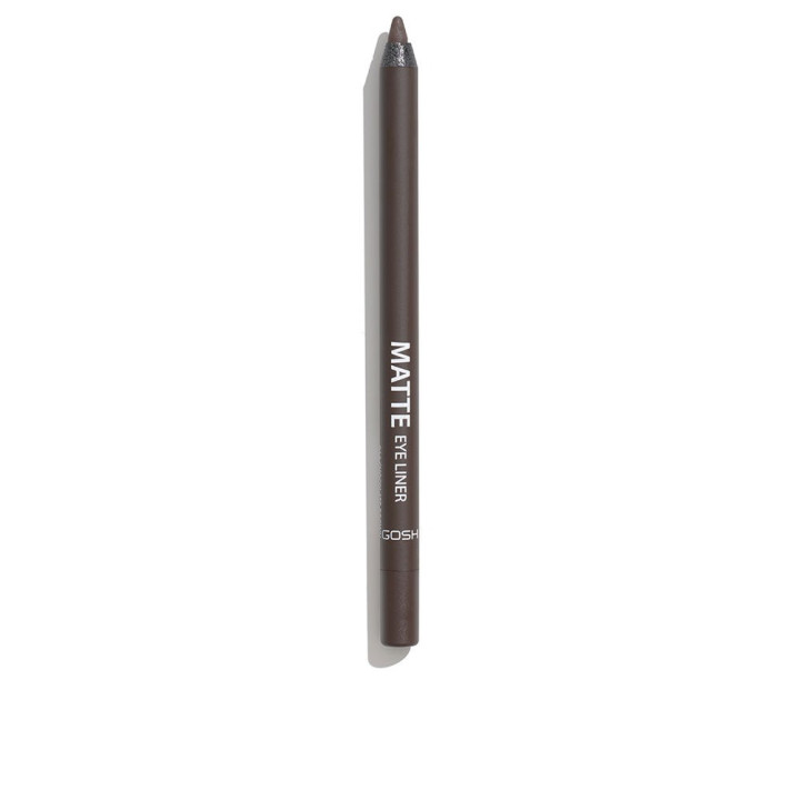 Creion dermatograf cu pigment intens GOSH MATTE 014 chocolate brown 1.2 g